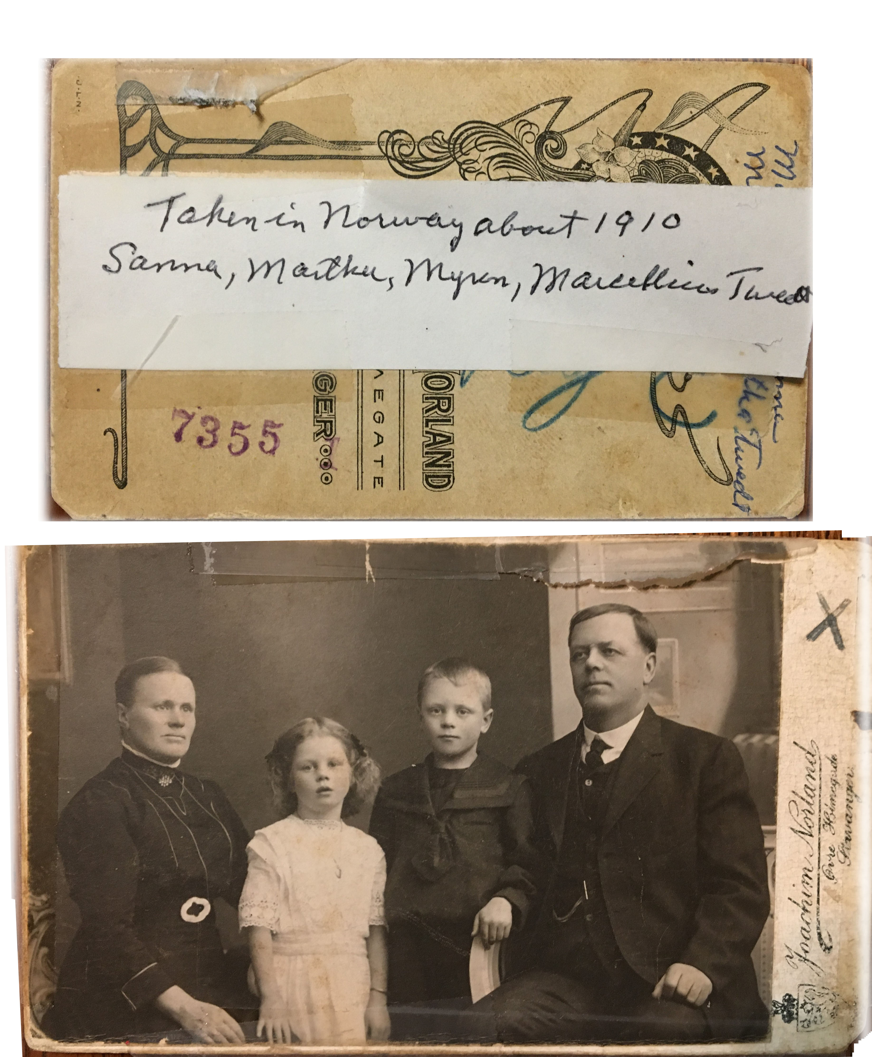Twedt Family Norway 1910