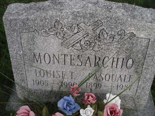 Gravesite of Pasquale Montesarchio