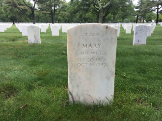 Mary Erickson grave,