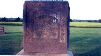 Charles and Abigial Franks Tombstone