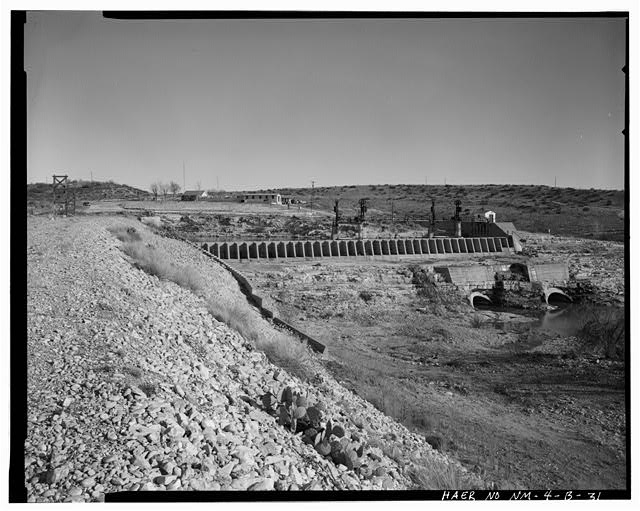 31. AVALON DAM - OUTLET WORKS FROM CREST OF DAM INCLUDING...