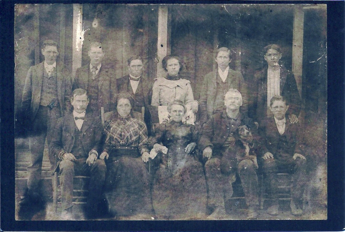 unidentified family, Cherokee North Carolina