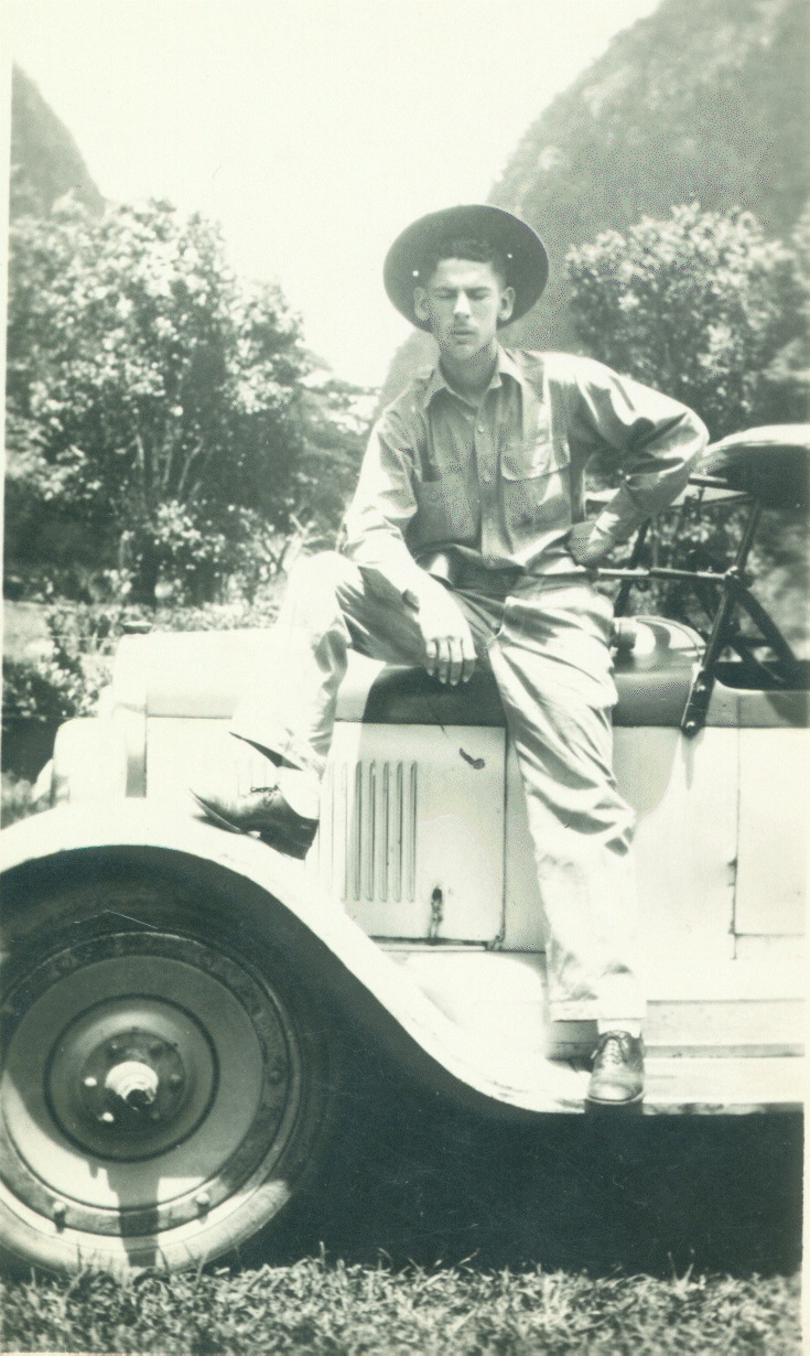 Pvt. Leonard J. Chapman, 1929