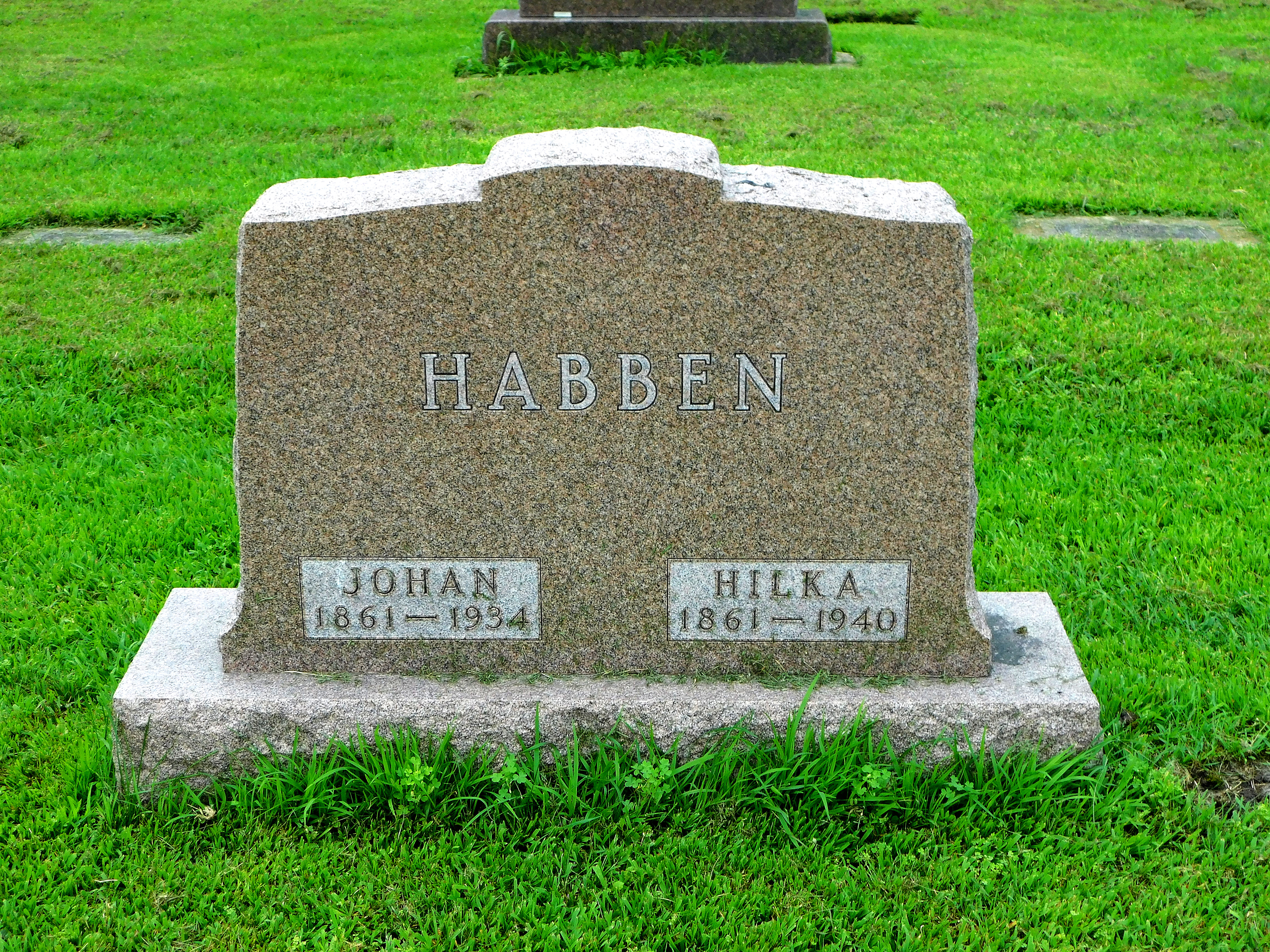 Hilka and Johann Habben
