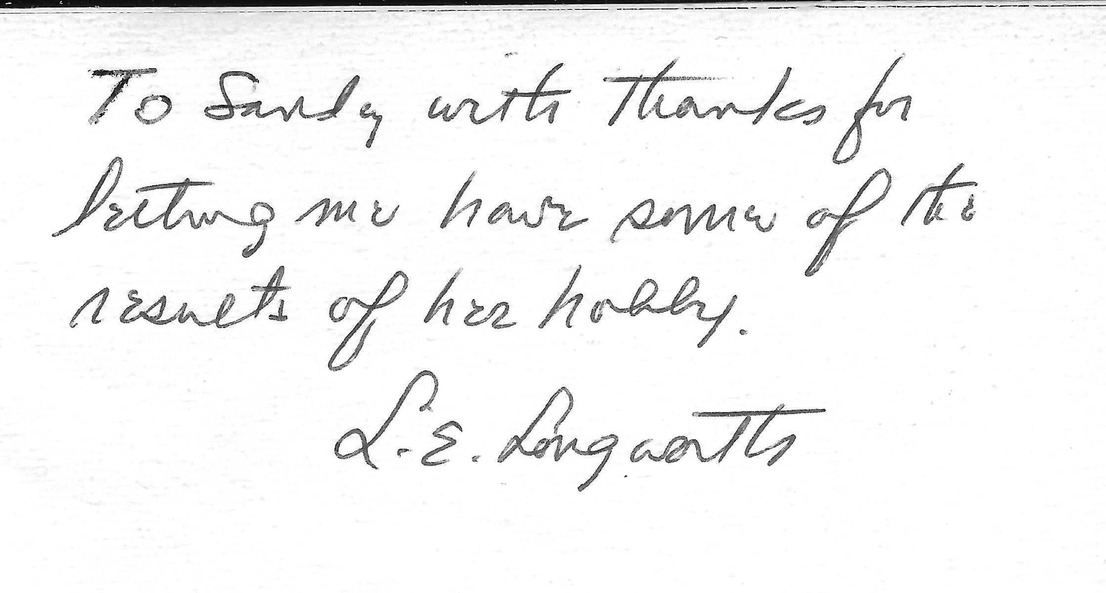 Lola E. Longworth