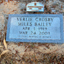 A photo of Verlie A Bailey