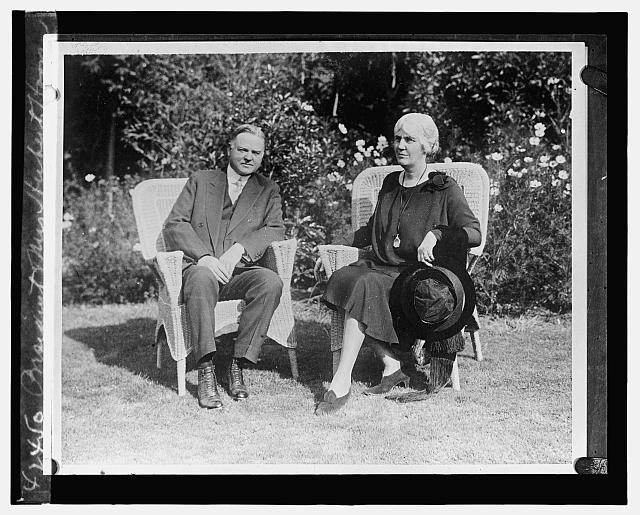 President & Mrs. Herbert Hoover