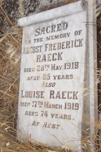 August Frederich Raeck