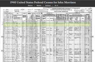 John Thomas-Tom-Morrison Sr--1940 United States Federal Census
