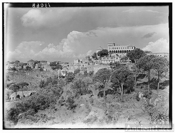 Mr. Oliver's school, RaselMatn. General view of school...