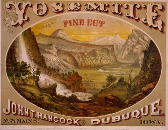 Yosemite. Fine cut. John T. Hancock, Dubuque, Iowa /...