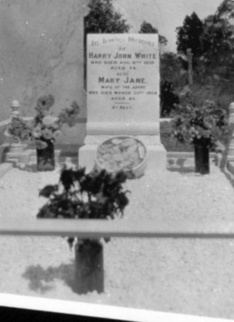 Harry John White gravesite