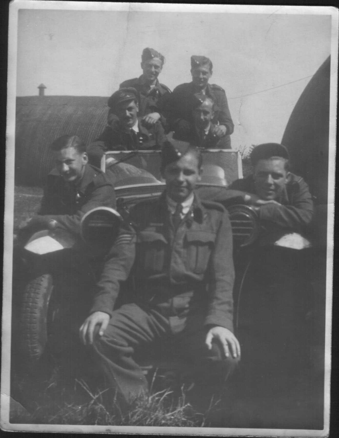 Douglas  Emmott & air crew