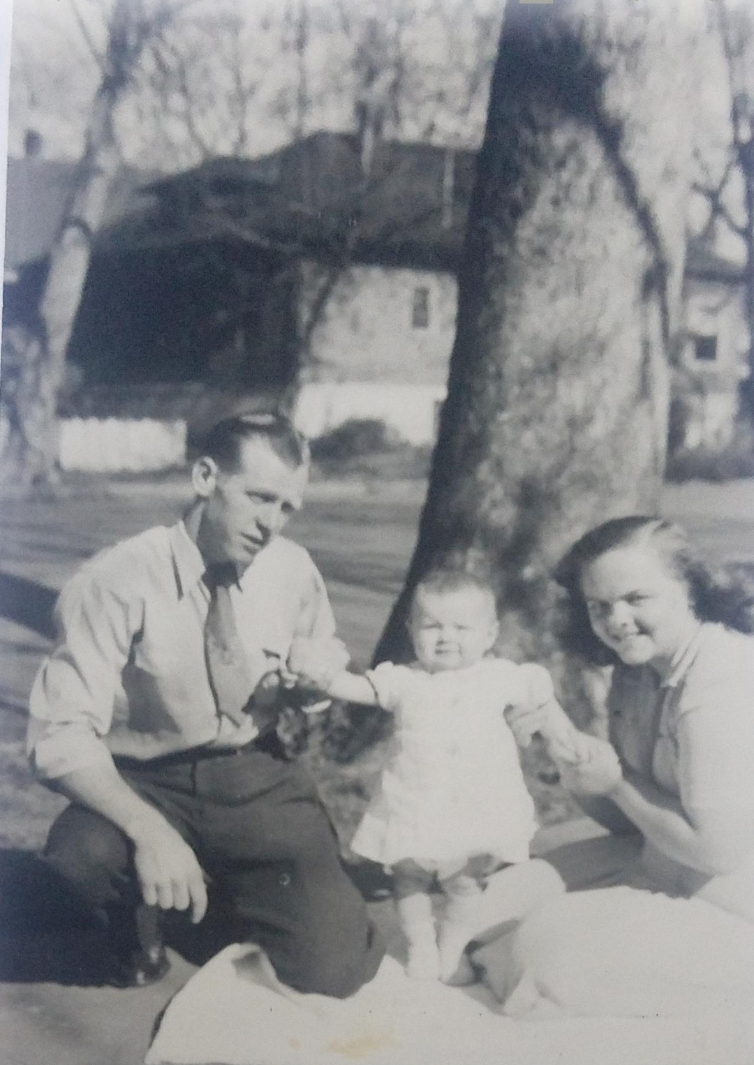 Albert and Bernice with there daughter Pamela 