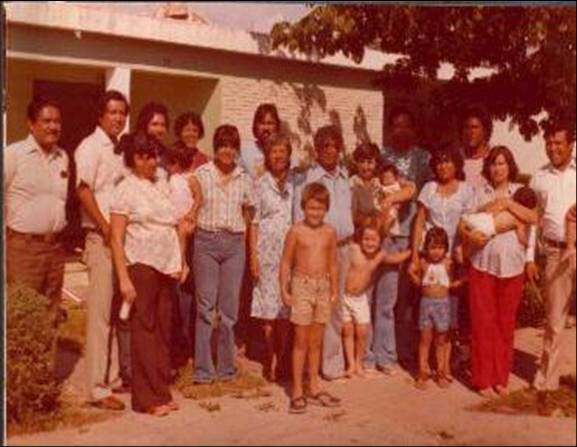 Familia Juárez en 1968