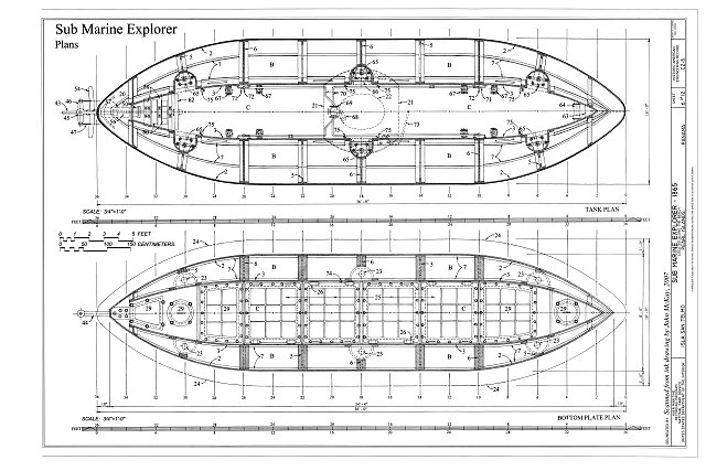 Plans - Sub Marine Explorer, Located along the beach of...