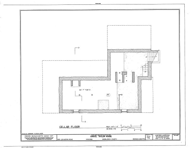 HABS MASS,9-CON,19- (sheet 2 of 10) - Daniel Taylor...