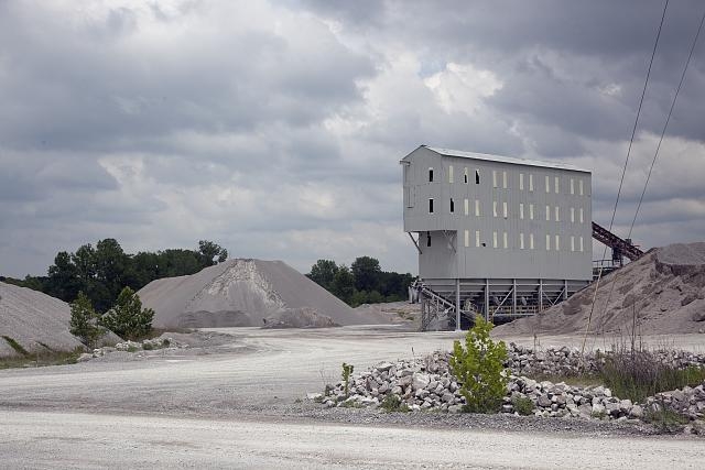 Vulcan Materials Company limestone quarry, Tuscumbia,...