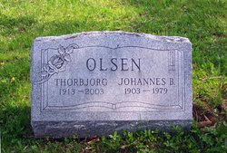 Thorbjorg and Johannes B. Olsen Gravesite