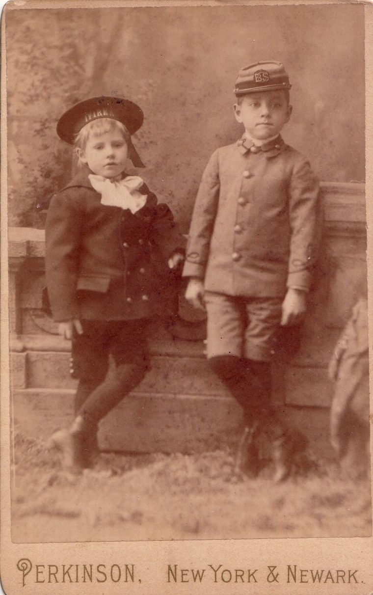 Frank and Harold Depew c. 1888