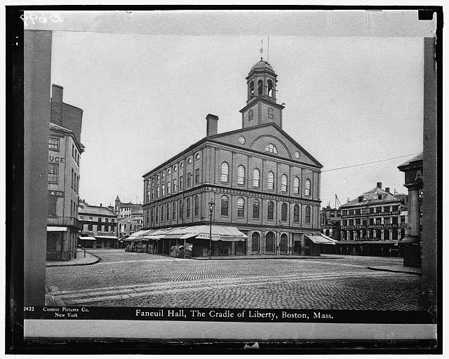 Faneuil Hall, Cradle of Liberty, Boston, Mass