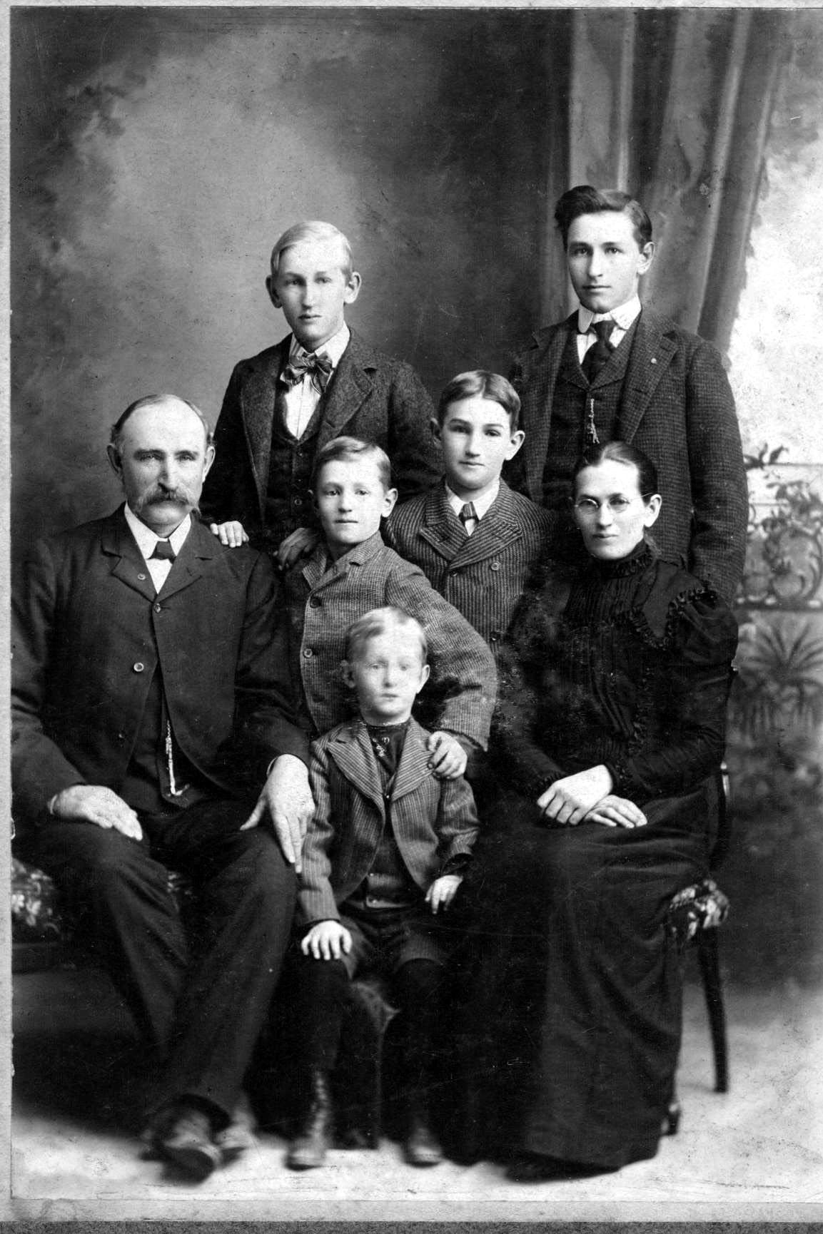 Fred Jensen Family Photo
