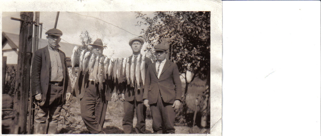 Haire men fishing