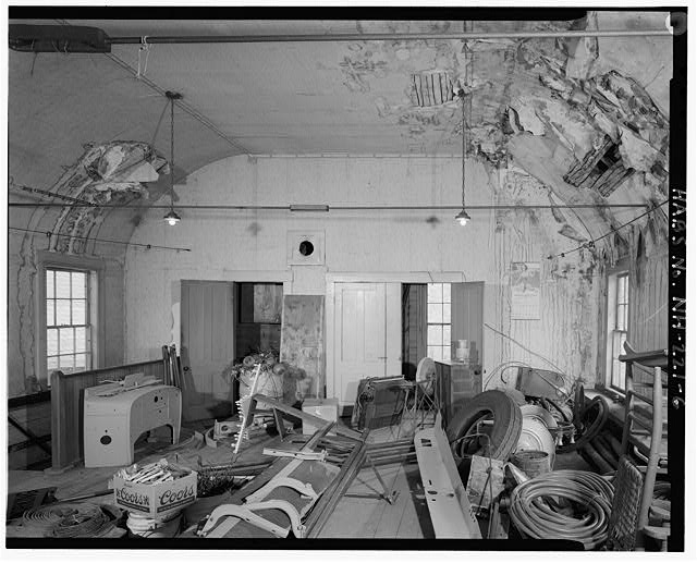 6. Second floor interior. View looking east. - Engine...