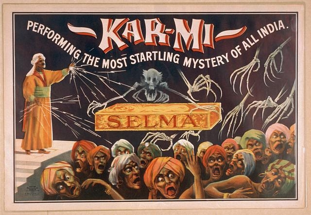 Kar-mi performing the most startling mystery of all India