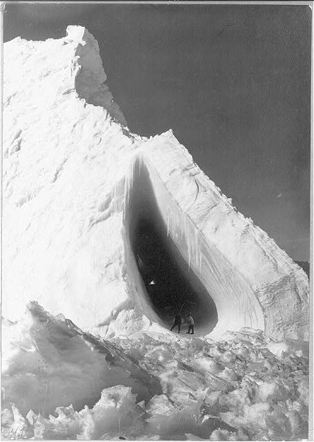 Exterior of the Grotto iceberg