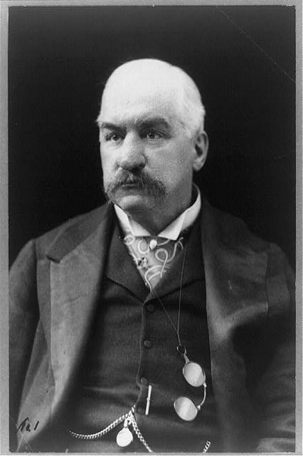 [John Pierpont Morgan, half-length portrait, facing front]