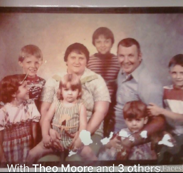 Victor R Moore and family
