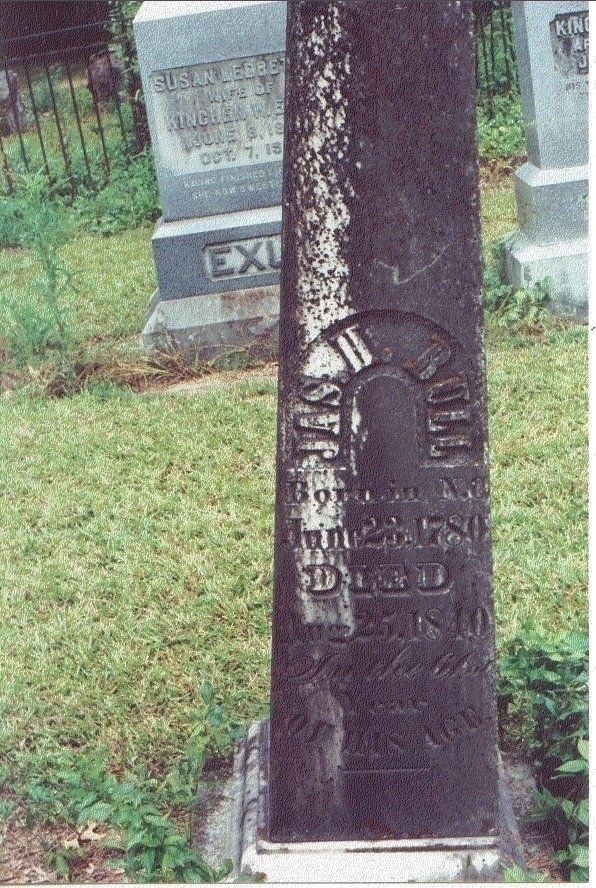 Headstone of James Hogan Bull