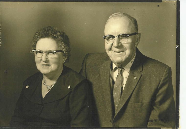 Elsie (Carr) & John I. Tyree's 50th Anniversary