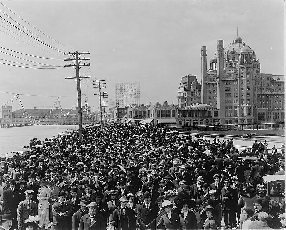 Atlantic City Boardwalk 1911