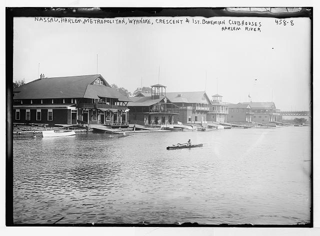 Club houses of Nassau, Harlem, Metropolitan, Wyanoke,...