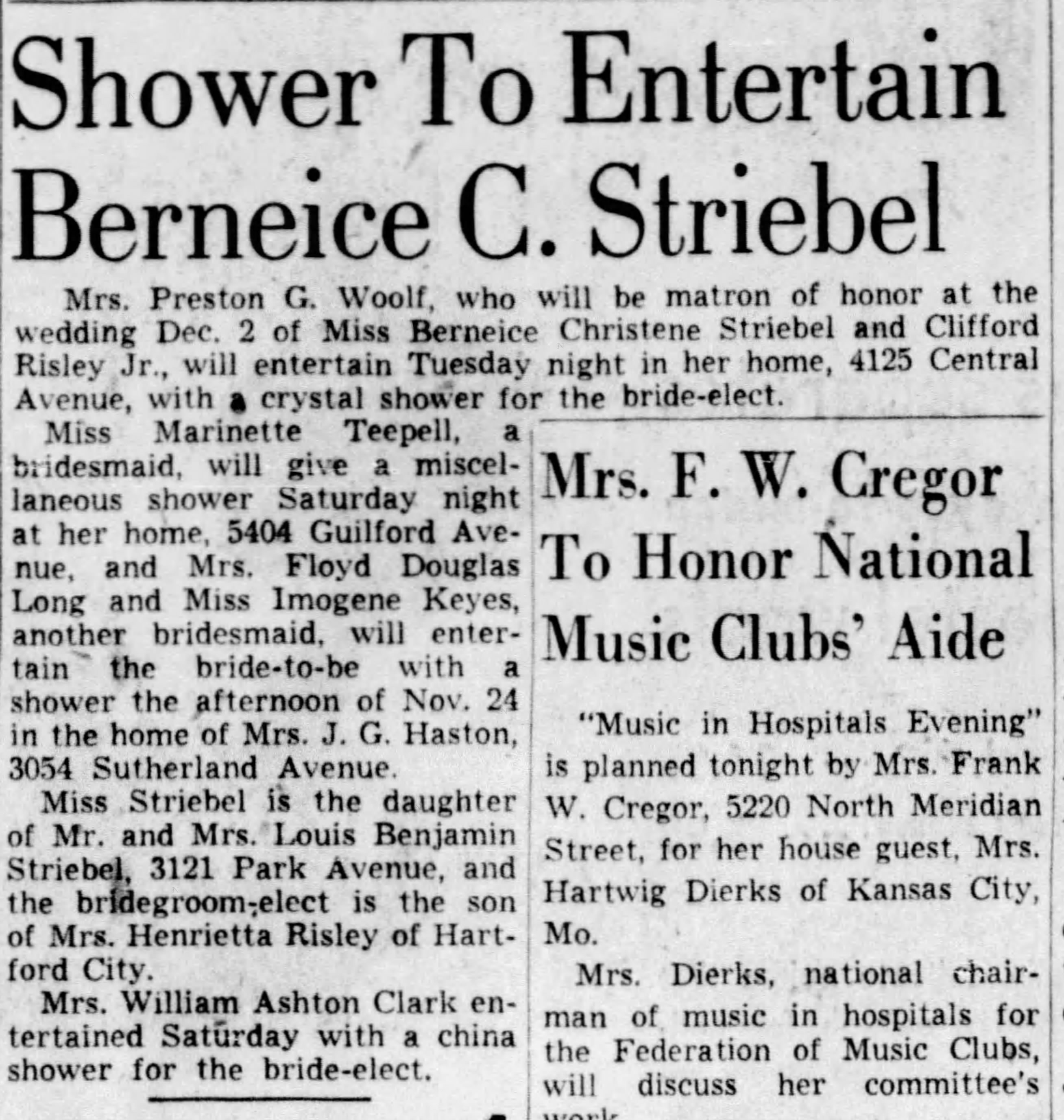 Berneice Christine Striebel