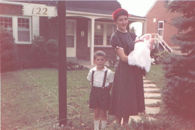 Mom, me and Doug