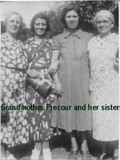 Gandma Precour and her sisters