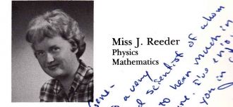 Miss J. Reeder