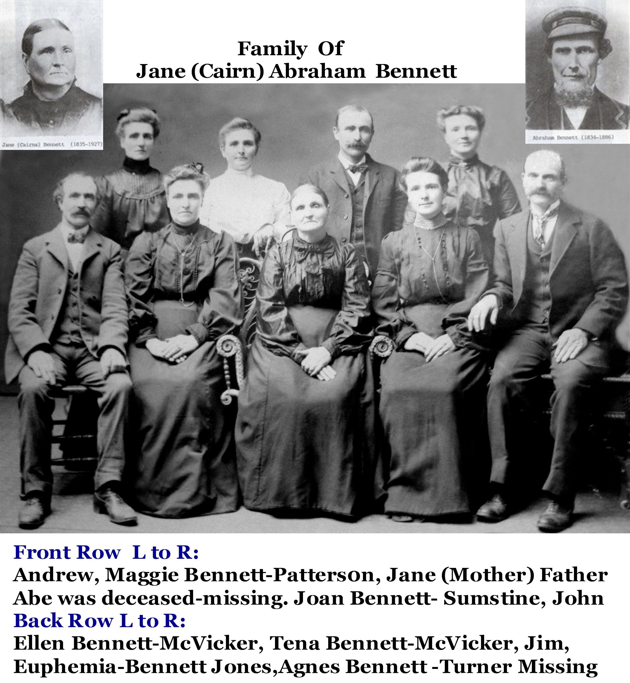 Jane and John Bennett Family