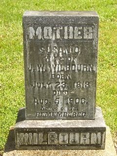 DEADMOND: Martha Susan Deadmond Wilbourn Grave