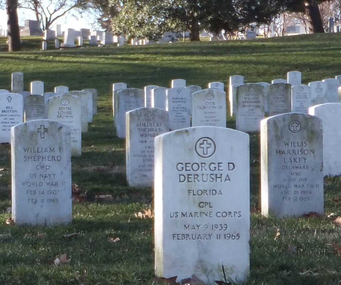 George D. Derusha gravesite