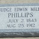 A photo of Edwin Miles Phillips, Judge