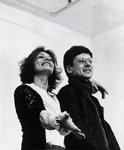 Viveca Lindfors and Kristoffer Tabori