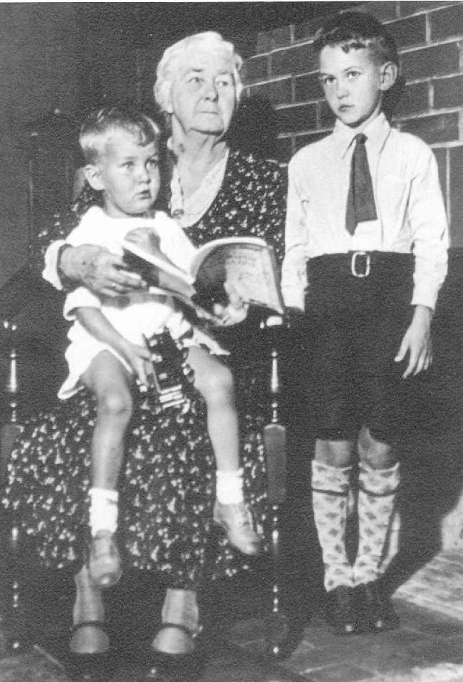Petrina Johnsen with her Halkett grandsons