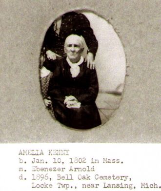 Amelia Kenny, elderly