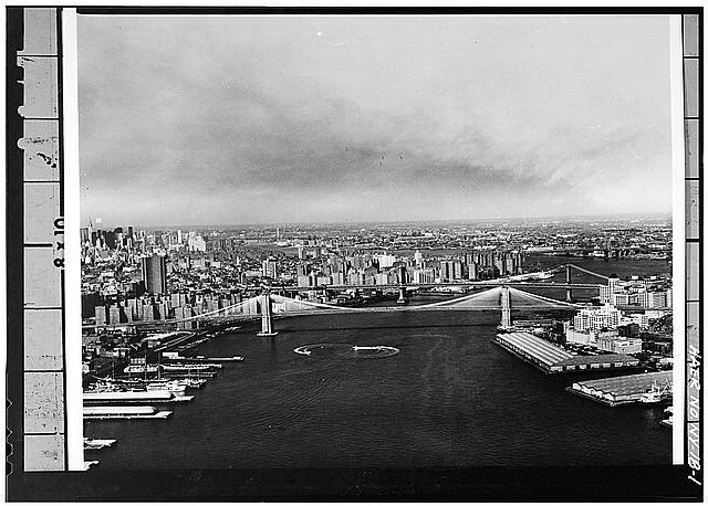 1. Long distance view looking NE up the East River. Jack...