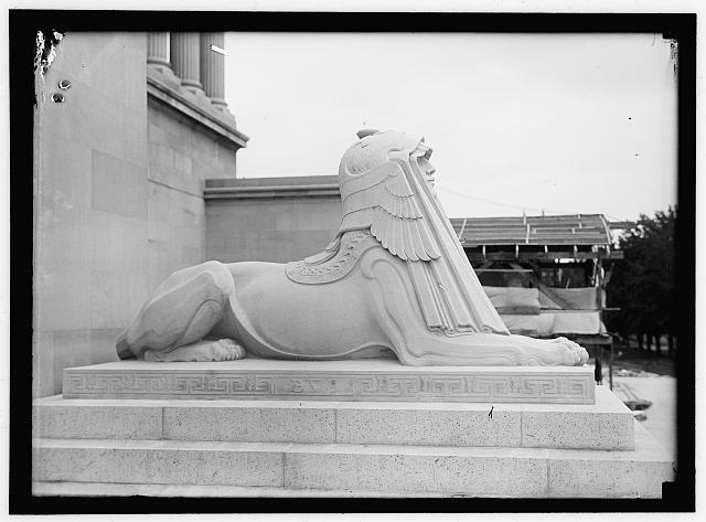 SCOTTISH RITE TEMPLE. SPHINX