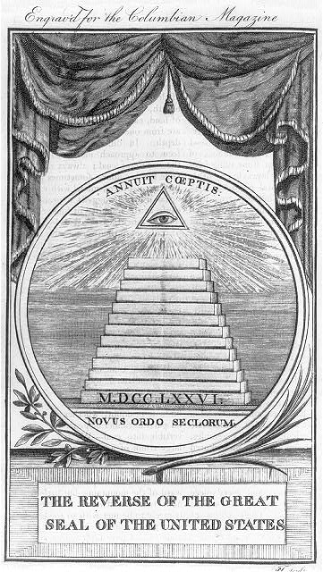 The reverse of the great seal of the United States / JT...